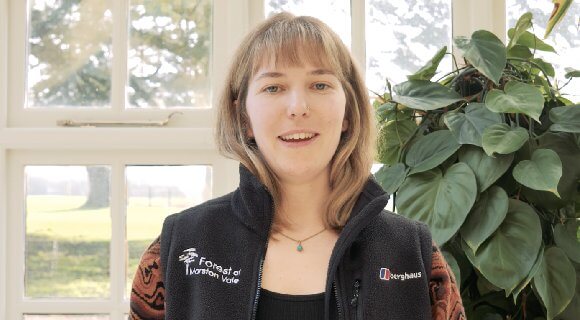 The journey of Anna as a trainee forester at the Forest of Marston Vale Trust