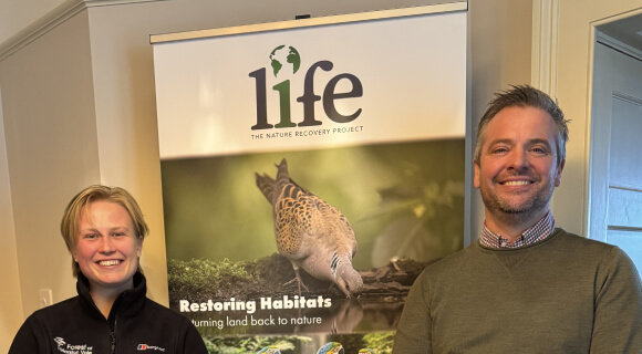 The Nature Recovery Project Welcomes New Forestry Trainee in Partnership with the Forest of Marston Vale